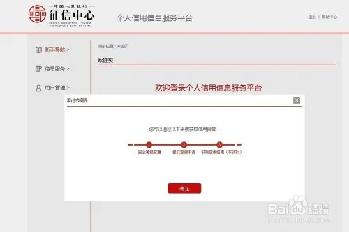 中国人民银行征信中心查询个人信用信息服务平台