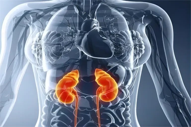 人体的器官名称图解肾在哪里