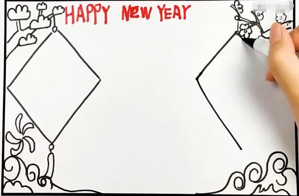 春节英语手抄报 春节英语手抄报图片简单又漂亮