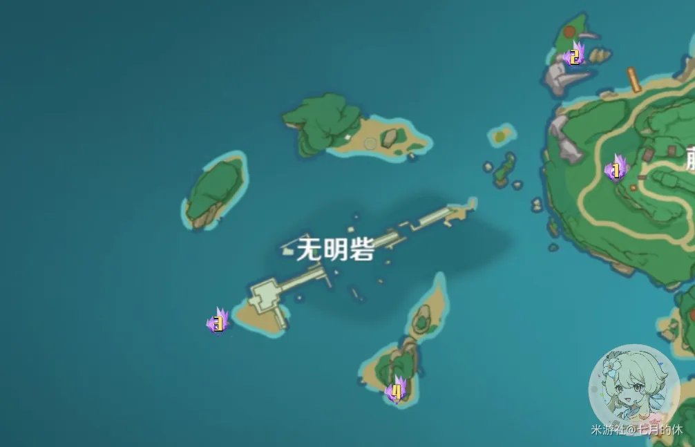 原神全雷神瞳位置坐标汇总