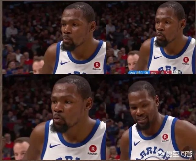 杜兰特与场边球迷发生言语冲突,后者被请出球场,杜兰特撅嘴亲亲还送飞吻,你怎么看?