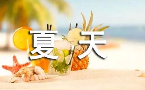 描写夏天的四字成语