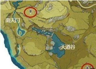 《原神》璃月地灵龛位置分布图