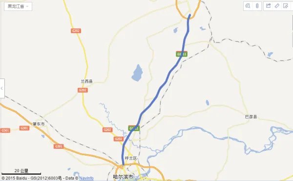 哈绥高速 从哪到哪？
