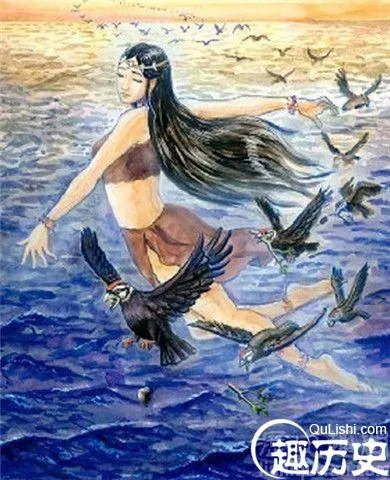 精卫是谁的女儿?精卫与后羿是什么关系