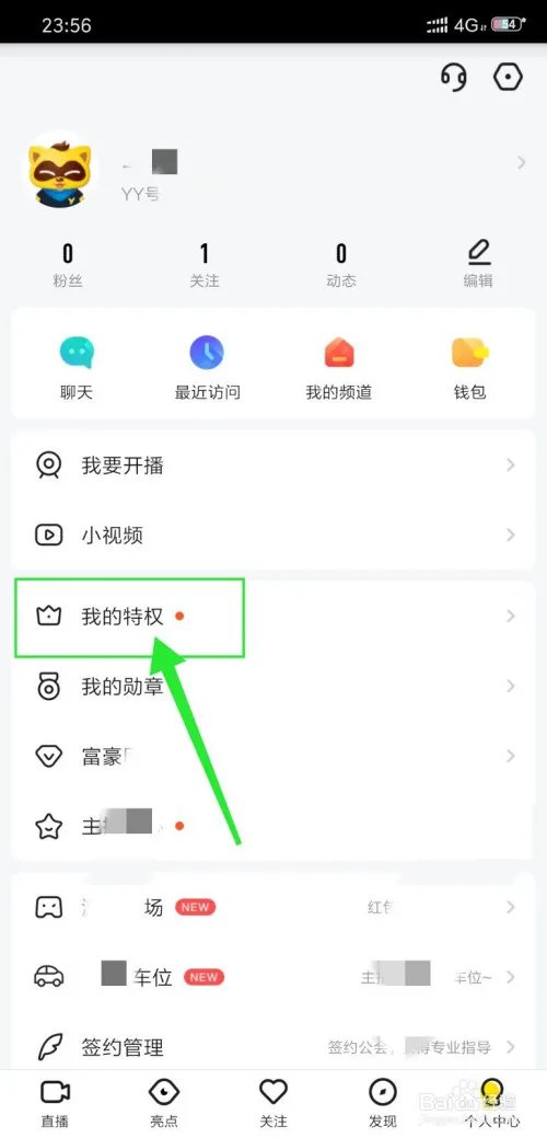 YY会员怎么开通