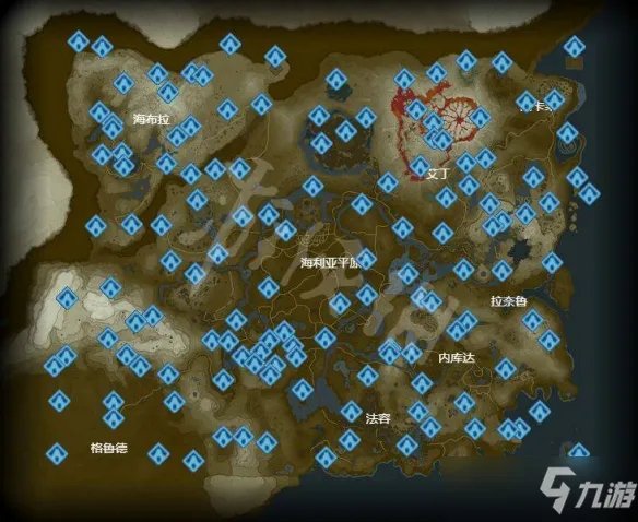 《塞尔达传说荒野之息》神庙数量一览 有多少个神庙