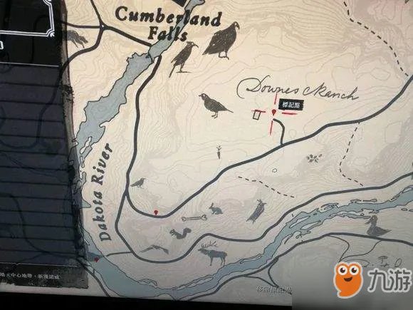 《荒野大镖客2》北美红雀红腹啄木鸟位置 北美红雀红腹啄木鸟猎杀位置