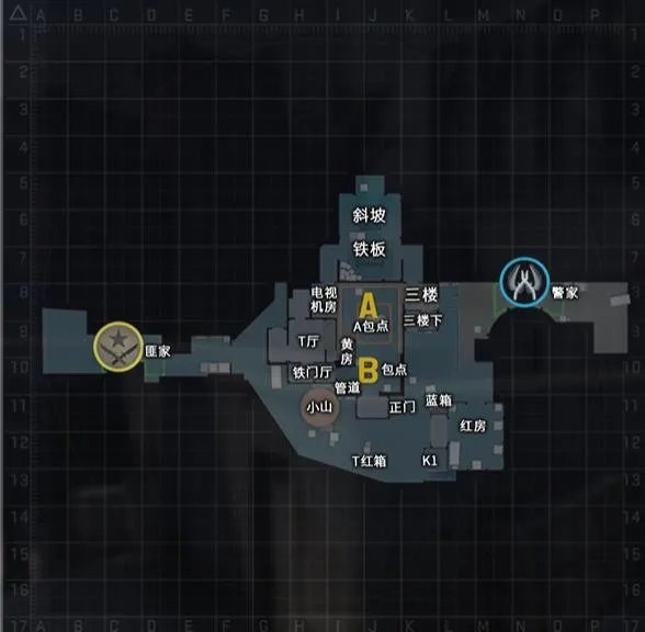 《csgo》核子危机点位名称是什么