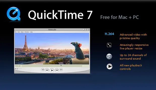 Quicktime player