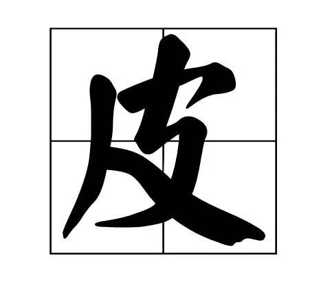 皮的部首是什么