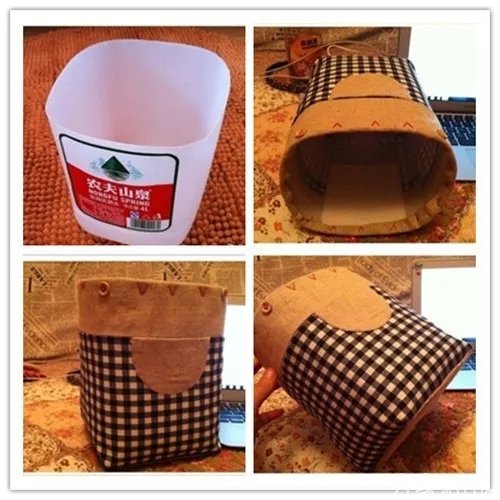 矿泉水瓶废物利用  创意环保有意思