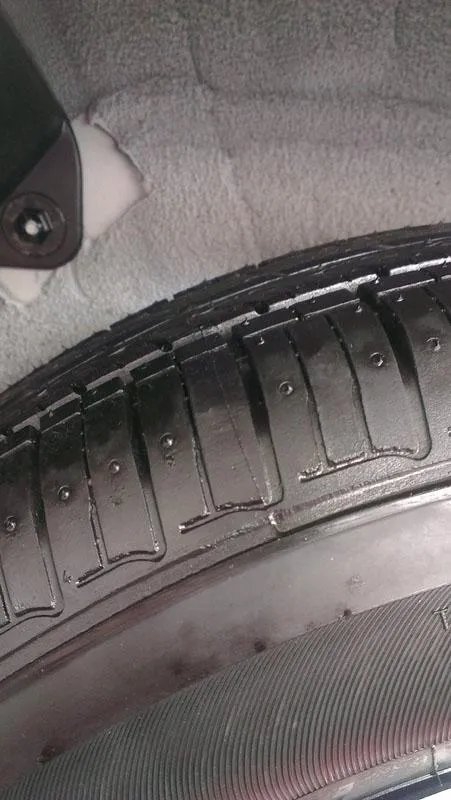 东风本田思域第九代轮胎是什么的？肿么检查是不是新胎 ？