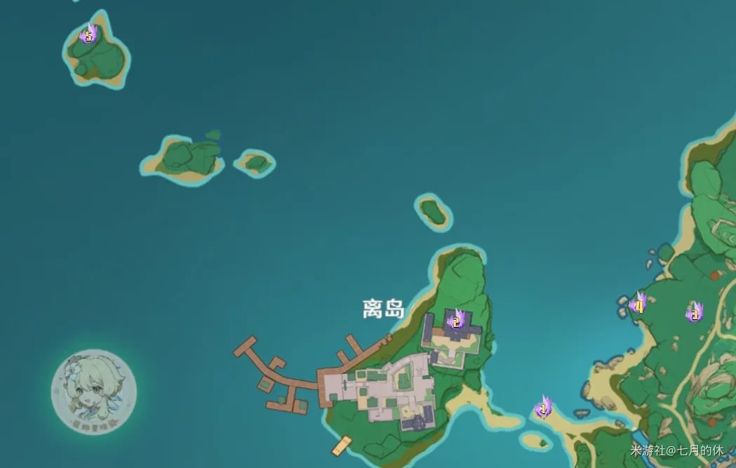 原神全雷神瞳位置坐标汇总