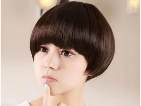 蘑菇头发型效果大盘点