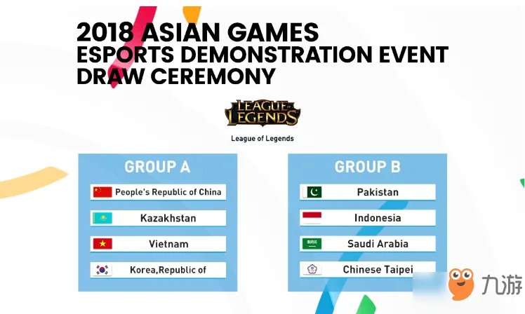 lol2018亚运会赛程表一览 lol亚运会比赛什么时候开始