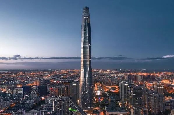 中国十大最高建筑排名 广州塔上榜，第一位于上海市