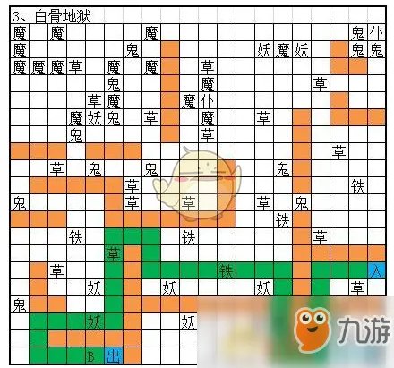 《想不想修真》冥界图3攻略 白骨地狱通关路线详解