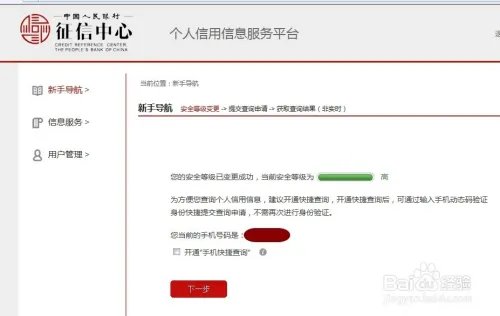 中国人民银行征信中心查询个人信用信息服务平台