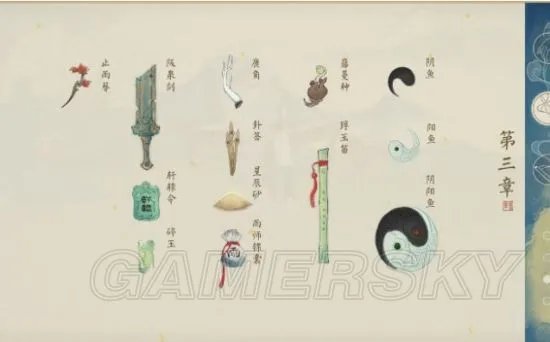 绘真妙笔千山全收集攻略 物品收集指南