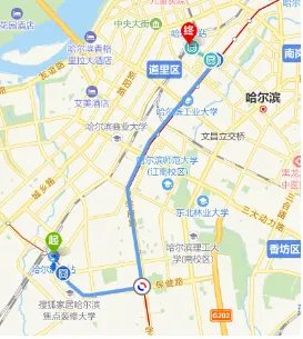 哈尔滨西站到哈尔滨站有地铁吗