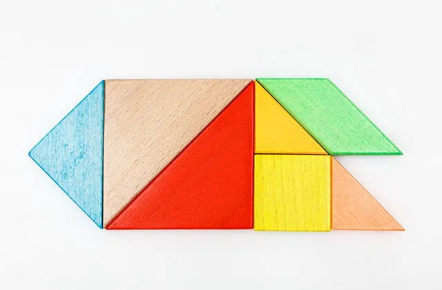 七巧板数字0到9的拼法 七巧板如何拼数字0到9