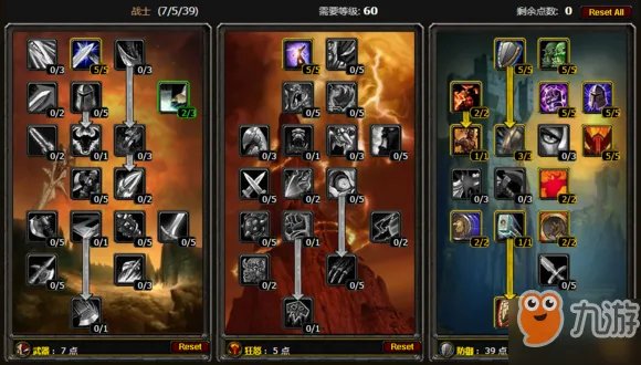 《魔兽世界怀旧服》牛头人战士天赋怎么加点 牛头人战士天赋加点推荐