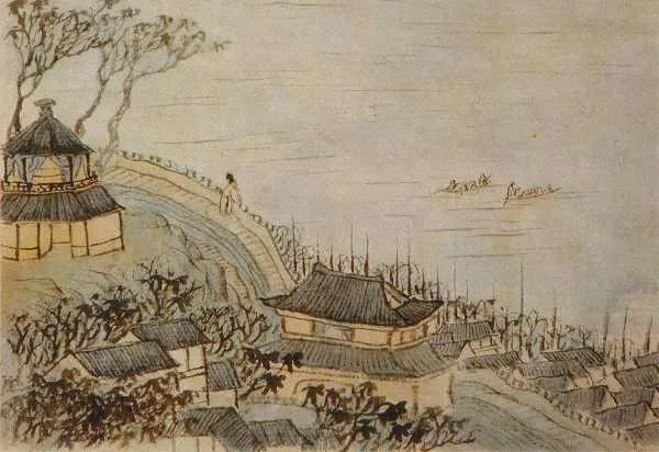 孤帆远影碧空尽 唯见长江天际流的唯和尽是什么意思