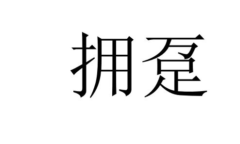 拥趸怎么读