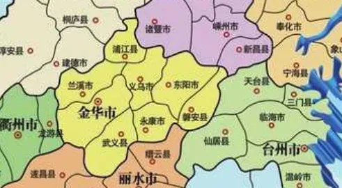 金华在哪个省哪个市