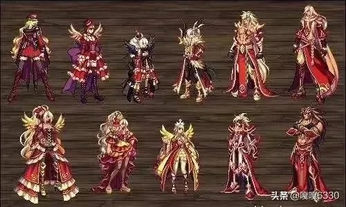 DNF第8套稀有装扮晶辉权倾天下套展示图？