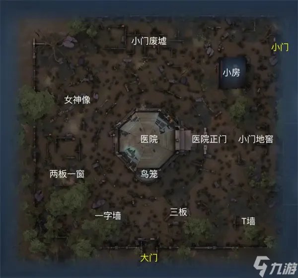 第五人格地图