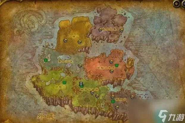 魔兽世界地图介绍推荐