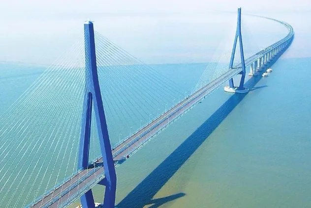 世界最长的十大桥梁 中国上榜七座，第一全长164.8公里
