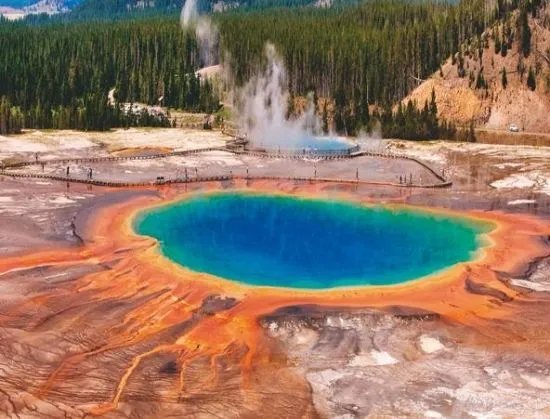黄石公园超级火山