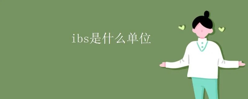 ibs是什么单位