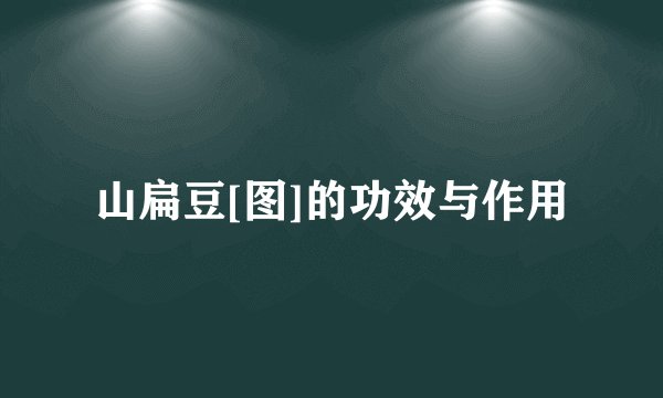 山扁豆[图]的功效与作用