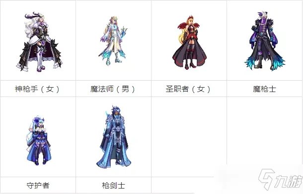 dnf天空套1到12套外观图片大全