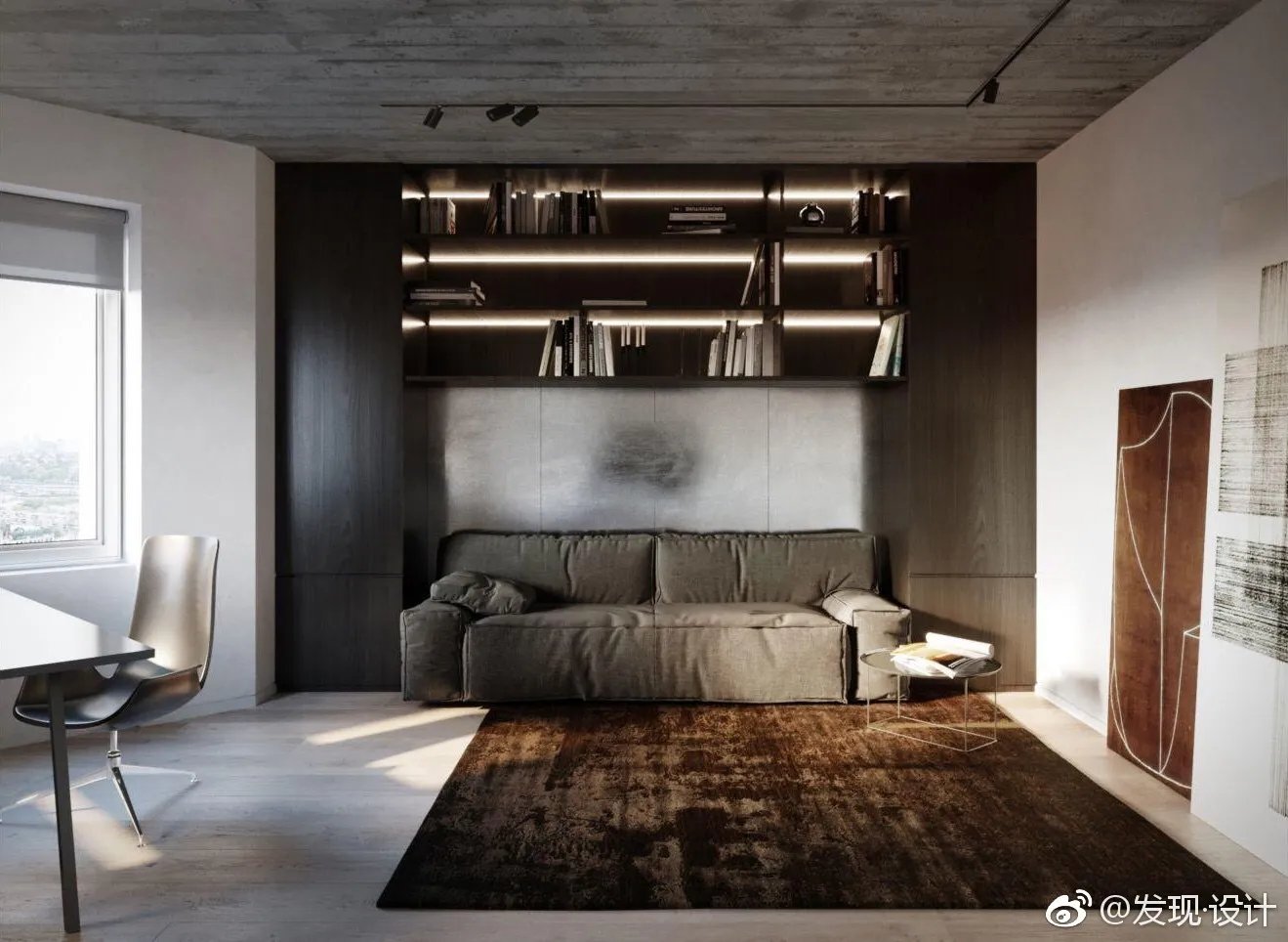 BROWN EYES 棕木+灰 绿植环绕住宅空间 | Ser...