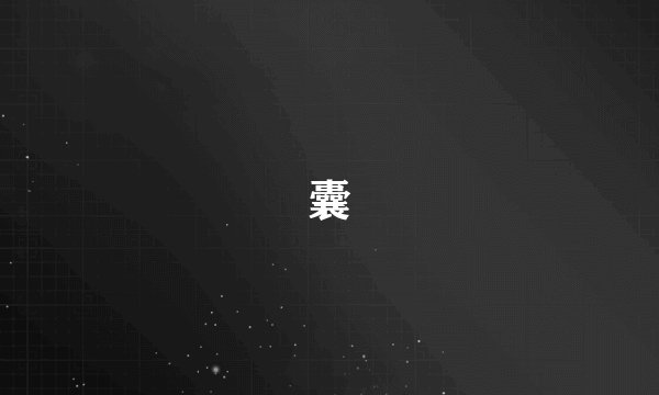 囊