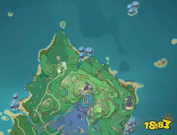 原神海灵芝位置图 海灵芝采集地点分布图一览