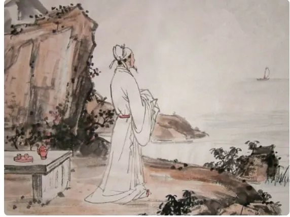 孤帆远影碧空尽 唯见长江天际流的唯和尽是什么意思