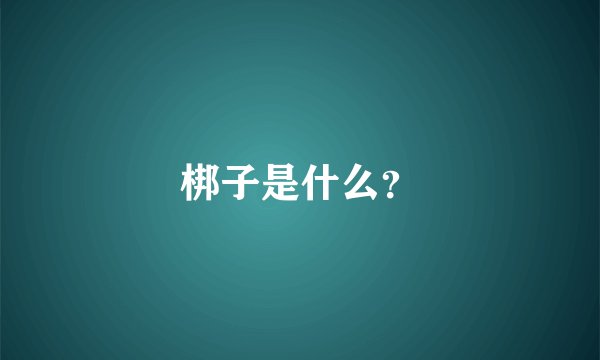 梆子是什么?