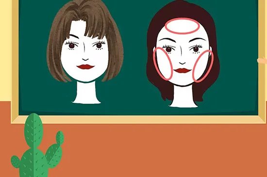 方脸适合什么发型