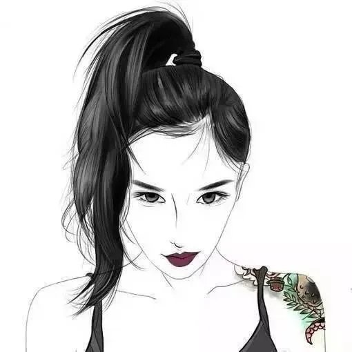 有没有绑马尾的美女照片做手机壁纸？