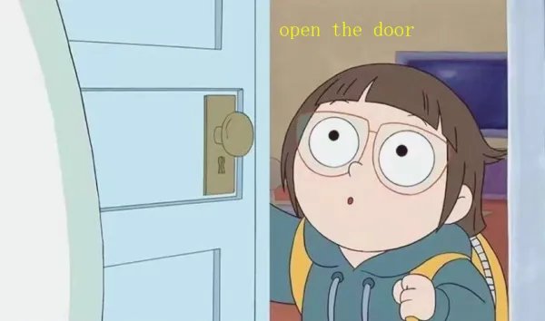 open the door怎么读