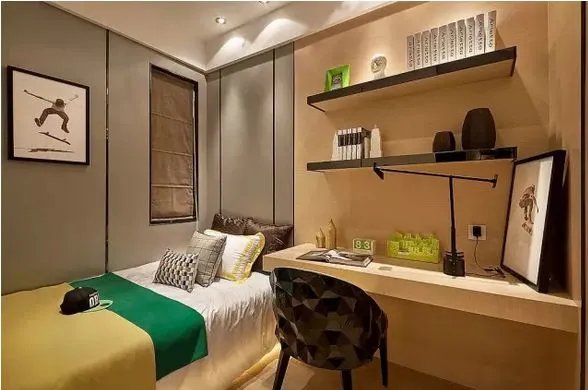 13款小户型儿童房样板间，get起来！