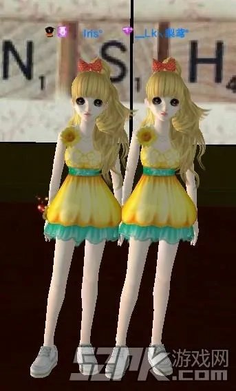 QQ炫舞姐妹装搭配 我们是不离不弃的好姐妹