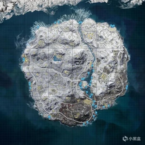 《绝地求生》雪地地图交通工具刷新位置一览 雪地图哪里刷车