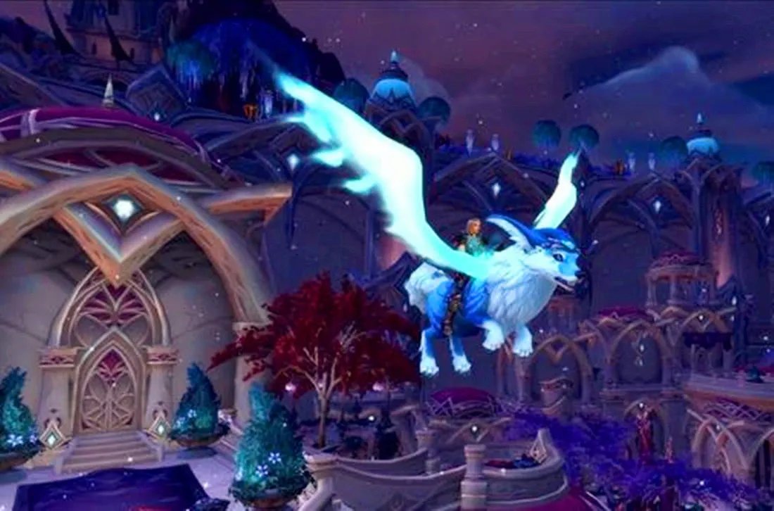 《魔兽世界》8.1新商城坐骑蓝狐狸上线